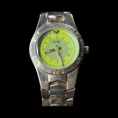 MOSSINO MEN'S 30M SILVER Tone Watch New Battery • $9.20