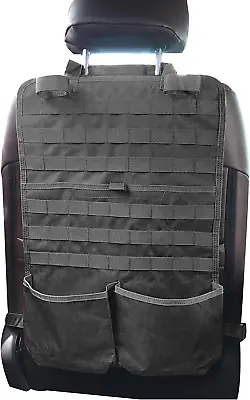 Molle Seat Back Organizer Molle Panel With Truck Gun Rack Tactical Seat Covers F • $25.95