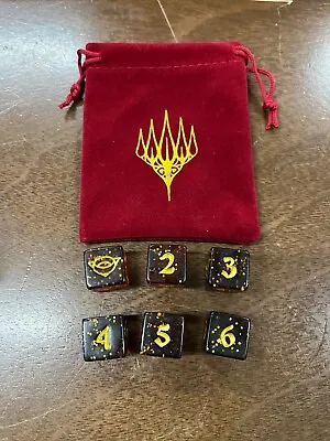 Lord Of The Rings 7pc MTG Dice D6 Set Limited Edition • $80
