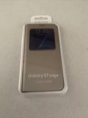 Galaxy S7 Edge Case S Veiw New Genuine Samsung Galaxy S7 Edge Case • $40