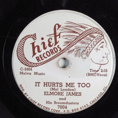 $13.50 • Buy Jump Blues 78 ELMORE JAMES It Hurts Me Too CHIEF 7004 V+ HEAR 585