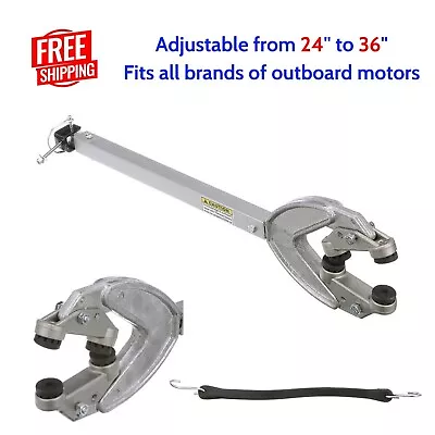 Heavy Duty Boat Engine Transom Saver 24”-36” Outboard Motor Support Trailer • $99.26