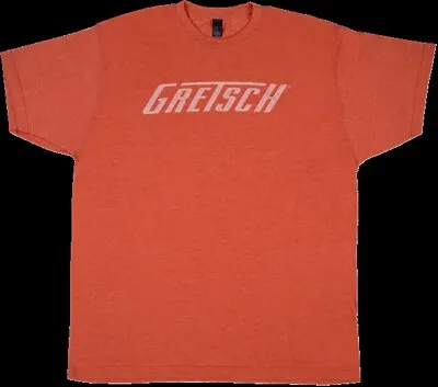 NEW - Gretsch Logo T-Shirt - ORANGE #099-4876-*** • $20.94