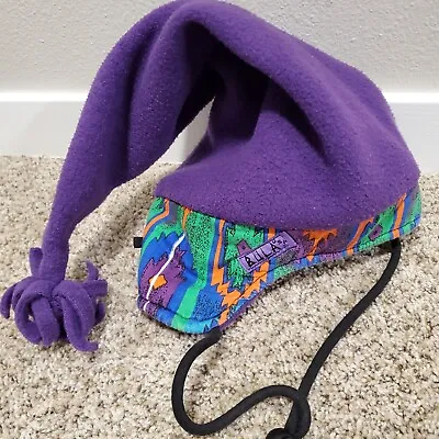 BULA USA Coors Light Snowboard Jester Fleece Winter Hat Long Stocking Purple  • $43.99