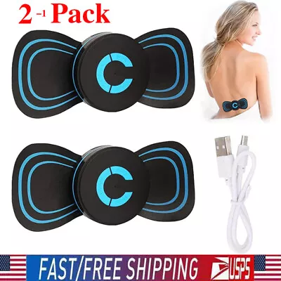 Portable Electric Neck Massager Back Cervical Vertebra Stimulator Massage Device • $16.99