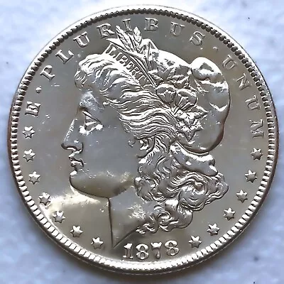 1878-s Better Date Au/unc Morgan Silver Dollar 90% $1 Coin Us #e386 • $35