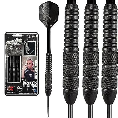 22g Target Phil Taylor Power Storm Brass Darts Power Flights Pro Grip Shafts • £14.95