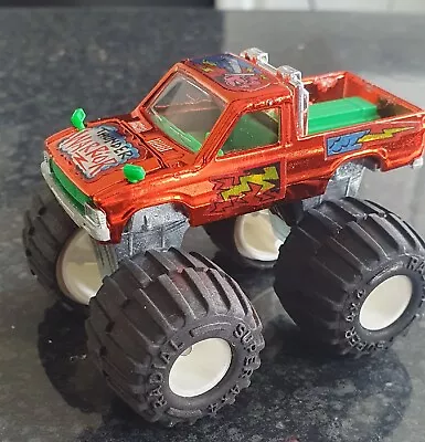 $4.34 • Buy THUNDER WARRIOR 4 X 4 TRUCK By  Majorette - Metallic Red - 1:56 - Boxed - MINT