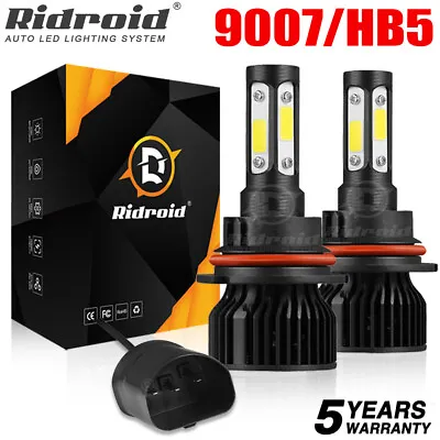 9007 LED Headlight Bulbs Kit Hi&Low Beam For Dodge Ram 1500 2500 3500 1999-2005 • $16.99