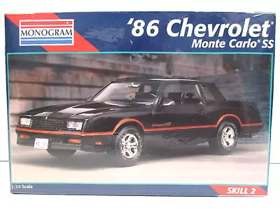 Monogram - 1986 '86 / 1987 '87 Chevrolet Monte Carlo Ss - 1/24 Model Kit • $29.95