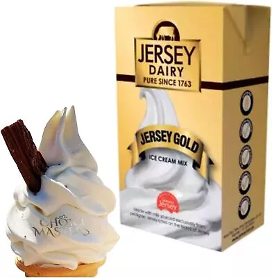 Ice Cream Mix - Soft Serve - Jersey Gold Mix- Superior Creamy...  • £9.90