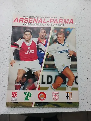 1994 ECWC Final ARSENAL V PARMA *VG Condition Football Programme* • £13