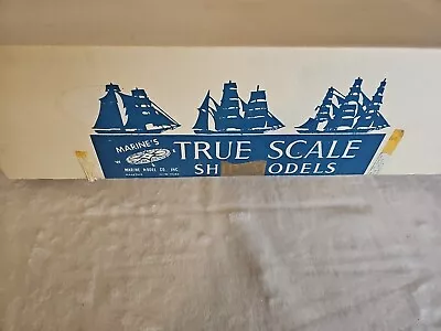 *Ultra Rare* VTG Marine Model Co. True Scale Ship Model Kit Red Jacket #1121 NOS • $199