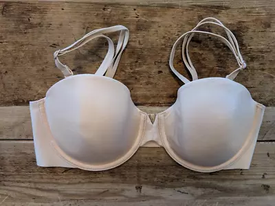 Victoria's Secret Marzipan Beige 34DDD Sexy Illusions Light Line Strapless Bra • $19.99