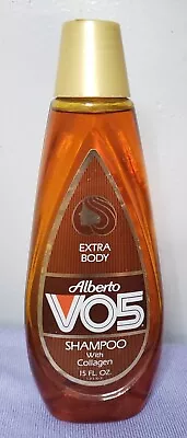 BRAND NEW Alberto VO5 Shampoo Extra Body Maximum Fullness 15 Oz. VINTAGE 1987 • $15