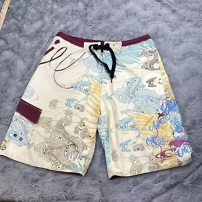 O'neill Men Board Shorts Size 32 Casual Outdoor Cargo Surf • $11.91