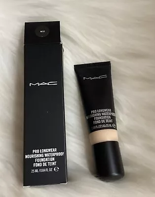 MAC PRO LONGWEAR NOURISHING  WATERPROOF FOUNDATION ~ NC12 ~ 0.84oz/25ml Full S • $23.99