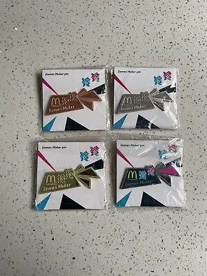 Vintage London 2012 Olympics Four Games Maker Pin Badges  • £18.85