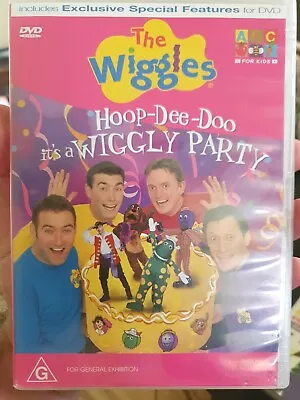 The Wiggles Hoop-dee-doo It's A Wiggly Party Dvd Australian Tv Children Series . • $38.50