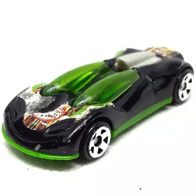 McDonald's Hot Wheels Road Beast Hwy.35 World Race #5 2003 Black Made In China • $5.79