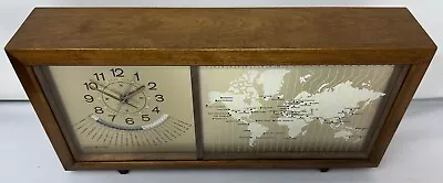 General Electric (GE) World Time Clock Model # 8111 Nearly Perfect; Gorgeous! • $89.99