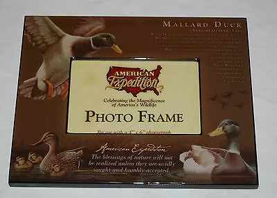 Wildlife Mallard Duck 8  X 10  Photo Frame Holds A  4  X 6  Photograph • $19.99