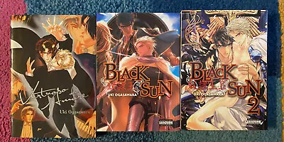 Black Sun Vol 1 - 2 Virtuoso Di Amore Uki Ogasawara Yaoi Manga English BL • $50