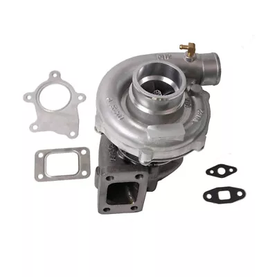 Universal T3 T4 T04E .63 A/R Turbo Turbocharger Oil Cooled With Gaskets • $200.99