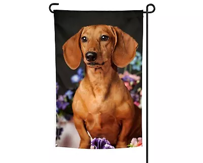 Dachshund Dog Garden Flag Yard Flag Yard Décor Dog Garden Flag • $19.95