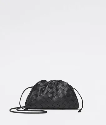 Bottega Veneta The Mini Pouch Black • $1700