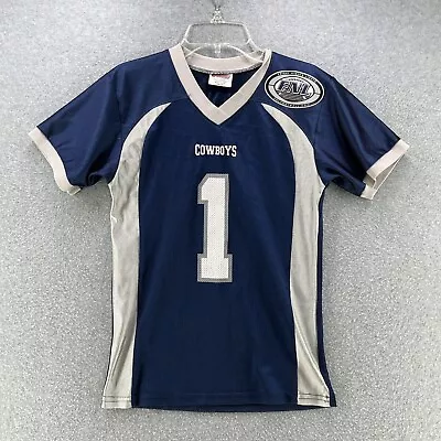 Evans Team Wear Youth Jersey Small S Dallas Cowboys 'Moulton #1' Short Sleeve • $22.04