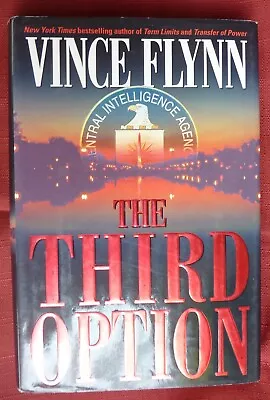 THE THIRD OPTION By Vince Flynn (2000 Hardcover) -1st Ed.- RARE- VERY NICE • $35.50