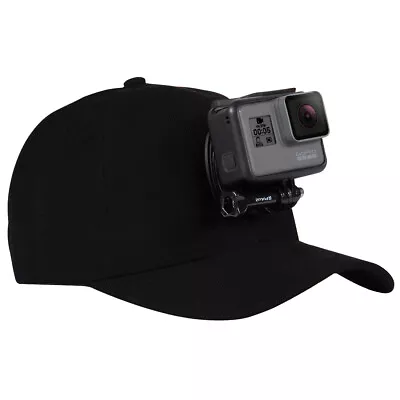 PULUZ Baseball Cap Hat With J-Hook Buckle Mount Screw For GoPro HERO 6 5 4 3 AU • $16.71