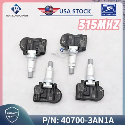 New(4) TPMS Tire Pressure Sensor For Nissan Sentra 2013-2016 Cube 2011-2014 Ikey • $28.44