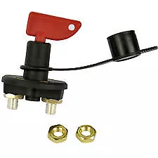 Battery Disconnect Master Kill Switch Cut-Off MARINE RV With Quick REMOVABLE Key • $7.99