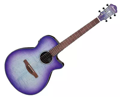 Used Ibanez AEG70PIH Acoustic Electric Guitar Purple Iris Burst High Gloss • $339.99