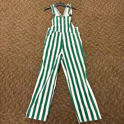 Michigan State Spartans Overalls Small Green White Game Bibs Football • $29.99