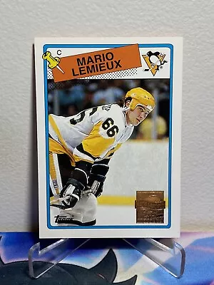 2000-01 Topps Reprints Hockey MARIO LEMIEUX #7 HOF • $4.01