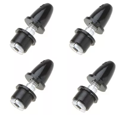 $2.14 • Buy 4 Pcs Black Motor Propeller 4mm Inner Diameter Shaft - OD 5mm Adapter Shaft