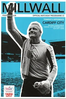 Millwall V Cardiff City 18.9.2012 • £2.99