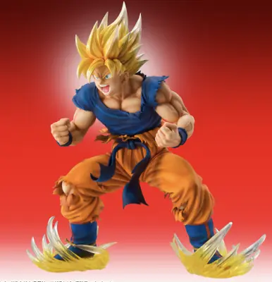 Medicos Super Image Art Collection Dragon Ball Kai Super Saiyan Son Goku Figure • $230