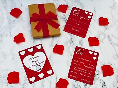 £13.99 • Buy Date Night Cards A To Z Dates 1st Wedding Anniversary Paper Gift Valentines Day