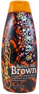 Ed Hardy BUTTER ME BROWN Indoor Tanning Bed Lotion - 10 Oz • $19.95