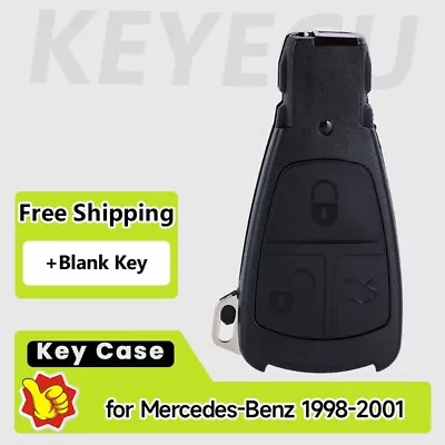 For Mercedes-Benz E C S CLK Keyless Smart Remote Key Shell Case Fob 3 Button • $14.45