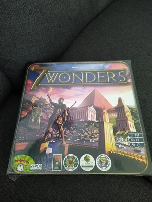 7 Wonders Board Game - Antoine Bauza - Repos Production - Brand NEW SEALED • £17.50