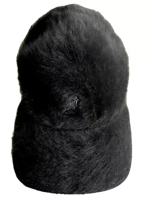 Kangol Furgora Stretch Space Cap Furry Black/black Mens Large / X-large • $129