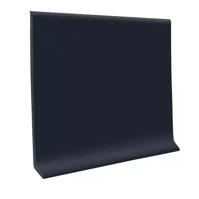 ROPPE Wall Cove Base 4  X 0.080  X 48  Standard Vinyl Material (30-Piece) Black • $111.30