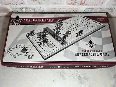 Across The Board Horseracing Game Maple Wood Gametop Authentic 2007 St Louis MO • £86.86