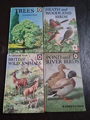 Vintage Ladybird Books Nature Series 536 4 Matt Books Good Condition K3 • £19.95