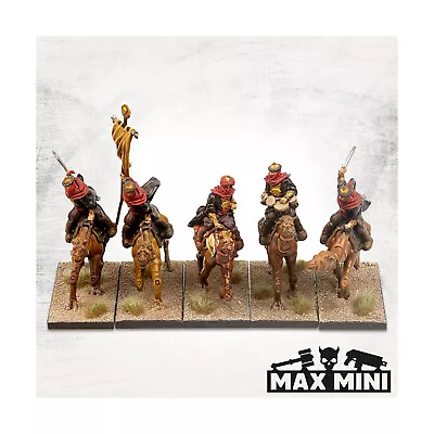 Maxmini Fantasy Mini 28mm Oasis Mercenary Camel Riders W/Command Pack New • $21.95